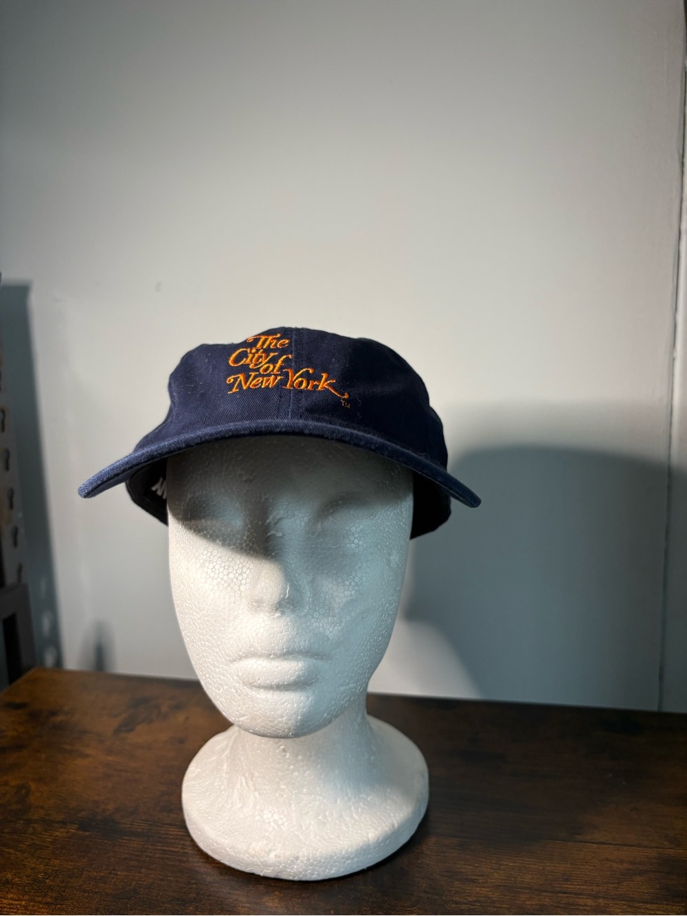 Only Ny Hat The City Of New York Navy 6 Pannel strap